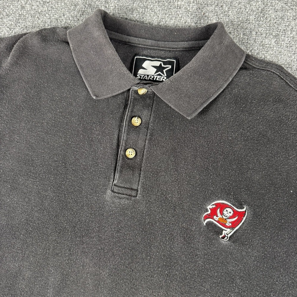 Vintage Starter Tampa Bay Buccaneers Polo Size XL Y2K 90s